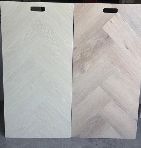 PVC klik visgraat met geïntegreerd ondervloer €19,99 p/m2!!, Huis en Inrichting, Stoffering | Vloerbedekking, Nieuw, Laminaat