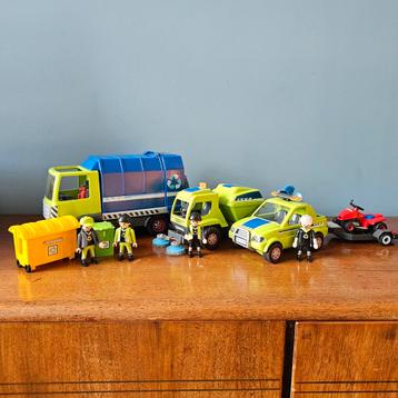 Playmobil stadsreiniging 6110  6111  6112 beschikbaar voor biedingen