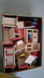 Houten Poppenhuis Meubels - Vintage Collectie, Ophalen, Gebruikt, Toebehoren