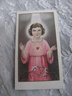 Oud Religie Prentje uit 1937 / Heilig Hart - 9 x 5 cm, Gebruikt, Christendom | Katholiek, Kaart of Prent, Verzenden