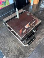 Milan toast contactgrill dubbel geribt voor perfecte tosti’s, Witgoed en Apparatuur, Contactgrills, Ophalen of Verzenden, Zo goed als nieuw