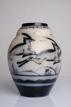 Art deco vaas springbok, Ophalen