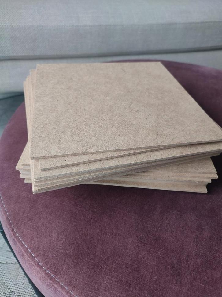 MDF plankjes/plank/hout/modelbouw/hobby/schilderen, Hobby en Vrije tijd, Knutselen, Nieuw, Knutselwerk, Ophalen of Verzenden