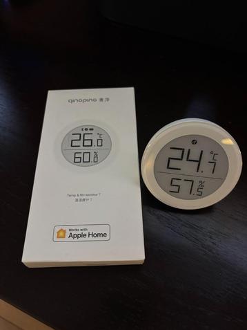 2x QingPing Temperatuur & Vocht Sensor (T) | Apple HomeKit beschikbaar voor biedingen