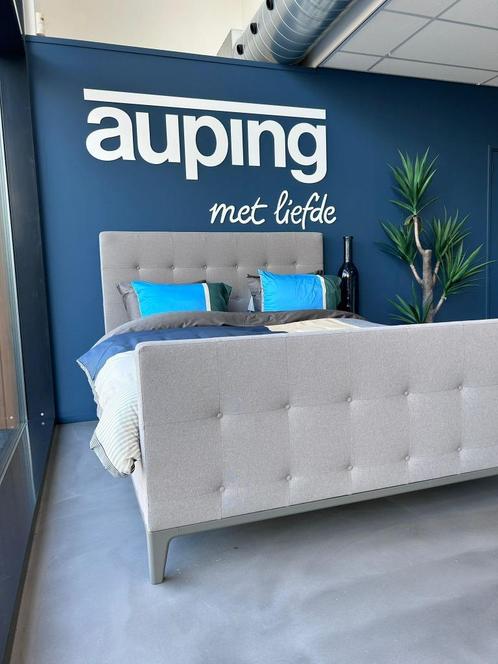 Auping boxspring Criade, Huis en Inrichting, Slaapkamer | Boxsprings, Zo goed als nieuw, 180 cm, 210 cm, Tweepersoons, Beige, Ophalen