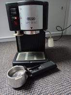 Delonghi espresso machine, met melkschuimer, Ophalen of Verzenden, Gebruikt