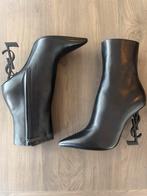 Saint Laurent Opyum Enkel laarzen mt. 37, Ophalen, Zwart, Lage of Enkellaarzen, Nieuw