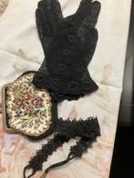 Gothic, Cosplay. Handschoenen, haaraccessoire en beursje, Hobby en Vrije tijd, Kostuums, Theaterbenodigdheden en LARP, Ophalen of Verzenden