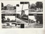 Laren (NH) - Groeten uit Laren (5-luik met Molen)., Verzamelen, Ansichtkaarten | Nederland, Ophalen of Verzenden, 1940 tot 1960
