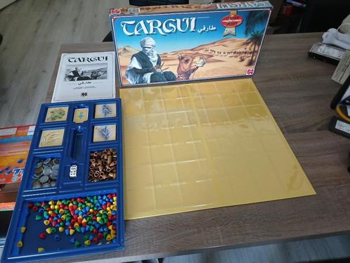 Targui bordslpel, Hobby en Vrije tijd, Gezelschapsspellen | Bordspellen, Zo goed als nieuw, Een of twee spelers, Drie of vier spelers
