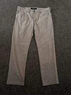 Gardeur Nigel 1 Beige Herenbroek Maat 38/32, Verzenden, Gedragen, Overige maten, Beige