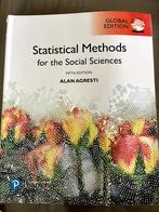 Studieboek: statistical methods for the social sciences, Boeken, Ophalen of Verzenden, Zo goed als nieuw, WO
