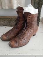 Oude brocante rijglaarsjes, Ophalen of Verzenden