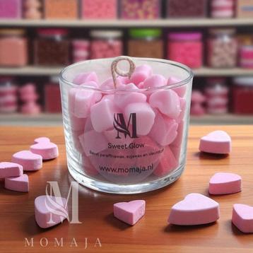 Sweet Glow – Hartjeskaars roze beschikbaar voor biedingen