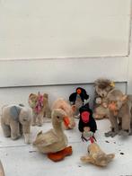 9 steiff pluche dieren, Antiek en Kunst, Antiek | Speelgoed, Ophalen of Verzenden
