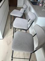 By-Boo barkrukken “Crockett” – taupe – set van 5, Huis en Inrichting, Barkrukken, Ophalen, 5 krukken of meer, 60 tot 90 cm, Zo goed als nieuw