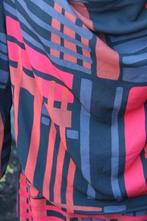 Jurk zwart/ rood/ bruin Mart Visser mt 44 Vaste prijs AANBIE, Kleding | Dames, Jurken, Mart Visser, Zwart, Maat 42/44 (L), Ophalen of Verzenden