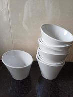 7 porseleinen patat schaaltjes van Select Dinnerware, Ophalen of Verzenden, Overige stijlen, Porselein, Schaal of Schalen