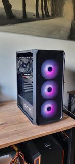 Dutzo argb case Black Tempered glass i7 7700k / 1080 Aero 8g, Computers en Software, Desktop Pc's, 1.2TB, Zelf gebouwde pc, Refurbished
