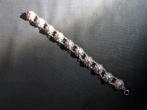 Armband verfijnd Zeeuws motief antiek zilver. 2138, Ophalen of Verzenden, Zilver