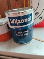 Wijzonol Sparrengroen buitenverf incl gratis tuin beits, Doe-het-zelf en Verbouw, Verf, Beits en Lak, Minder dan 5 liter, Ophalen of Verzenden