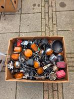 Bananendoos met knipperlichten voor brommer ,motor, Ophalen of Verzenden, Gebruikt