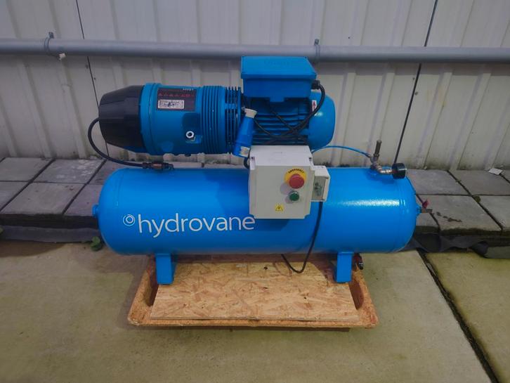 hydrovane compressor, lamellen compressor, stille compressor, Doe-het-zelf en Verbouw, Compressors, Gebruikt, 6 tot 10 bar, 25 tot 100 liter