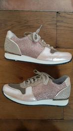 ZGAN VOLLEDIG (SUÈDE)LEREN MANFIELD SNEAKER SCHOENEN MAAT 40, Kleding | Dames, Schoenen, Ophalen of Verzenden, Zo goed als nieuw