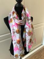 Sjaal NIEUW bloem, Kleding | Dames, Mutsen, Sjaals en Handschoenen, Ophalen, Nieuw, Maat 46/48 (XL) of groter, Sjaal
