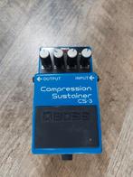 Boss CS-3 Compression Sustainer Pedaal, Ophalen of Verzenden, Gebruikt, Compressor