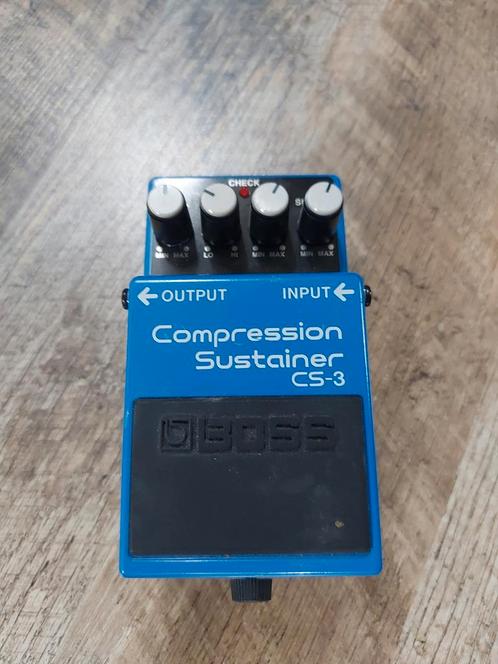 Boss CS-3 Compression Sustainer Pedaal, Muziek en Instrumenten, Effecten, Gebruikt, Compressor, Ophalen of Verzenden