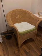 GRATIS rieten stoel, Huis en Inrichting, Ophalen of Verzenden, Zo goed als nieuw, Bruin, Eén