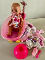 Baby Born pop met bad en vele extra’s, Kinderen en Baby's, Speelgoed | Poppen, Ophalen, Zo goed als nieuw, Babypop
