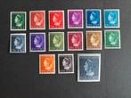 1940-1947 Kon Wilh Konijnenburg NVPH nr 332-346 postfris, Postzegels en Munten, Verzenden, Na 1940, Postfris
