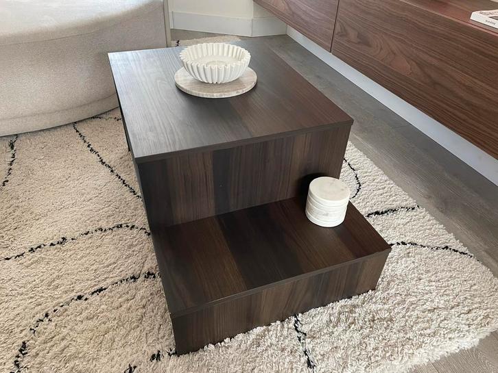 IKEA Holmerud Salontafel - Donkerbruin, Huis en Inrichting, Tafels | Salontafels, Zo goed als nieuw, Minder dan 50 cm, 50 tot 100 cm