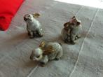 3 Mooie zilverkleurige paashaasjes., Ophalen, Nieuw, Dier