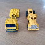 Vintage Matchbox Kraanwagen - Geel, Antiek en Kunst, Ophalen of Verzenden