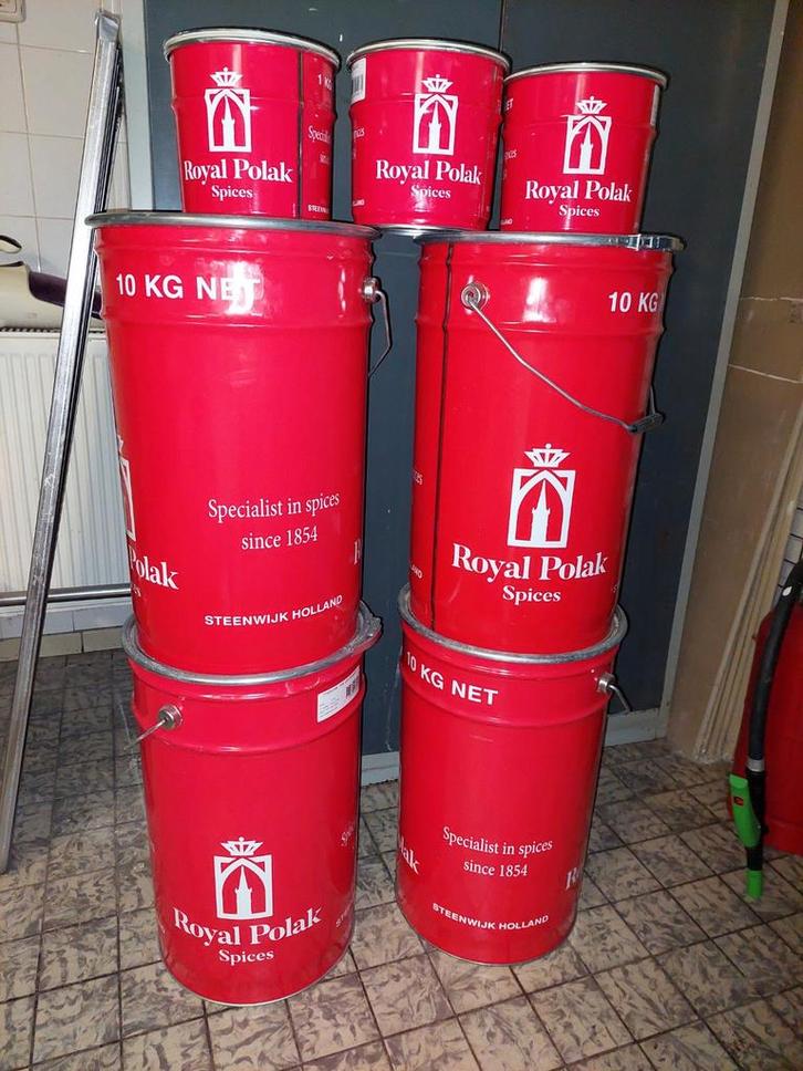 Lege Specerijen blikken van het merk Royal Polak, Huis en Inrichting, Keuken | Keukenbenodigdheden, Ophalen