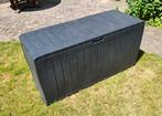 Opbergkist, kunststof, zo goed als nieuw., Tuin en Terras, Tuinmeubel-accessoires, Ophalen, Zo goed als nieuw