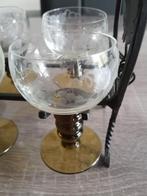 Borrelglaasjes op rekje, Verzamelen, Glas en Borrelglaasjes, Ophalen of Verzenden, Zo goed als nieuw, Borrel- of Shotglas