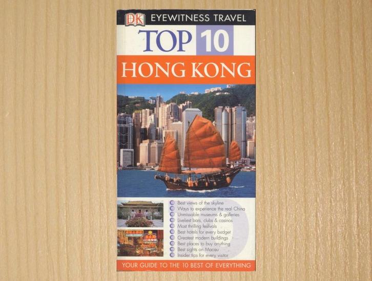 Hong Kong - DK Eyewitness Top 10 - ( Engelstalige Capitool ), Boeken, Reisgidsen, Zo goed als nieuw, Reisgids of -boek, Azië, Capitool