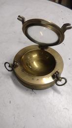 Vintage Koperen Patrijs asbak, Antiek en Kunst, Ophalen, Koper