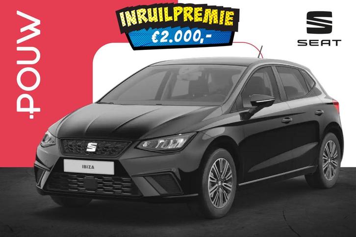SEAT Ibiza 1.0 EcoTSI 95pk Style | 16" Velgen | DAB, Auto's, Seat, Bedrijf, Te koop, Ibiza, ABS, Airbags, Airconditioning, Alarm