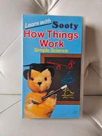 VHS Learn With Sooty How Things Work Simple Science, Gebruikt, Alle leeftijden, Kinderprogramma's en -films, Ophalen of Verzenden