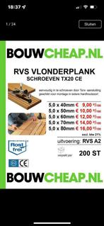 Vlonderplankschroeven rvs goedkoopste Bouwcheap maat:4.0x40