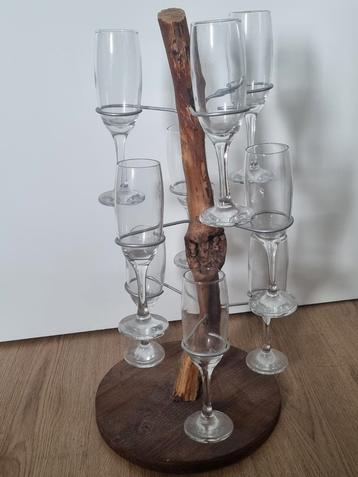 Champagneboom 9 persoons, nieuw. beschikbaar voor biedingen