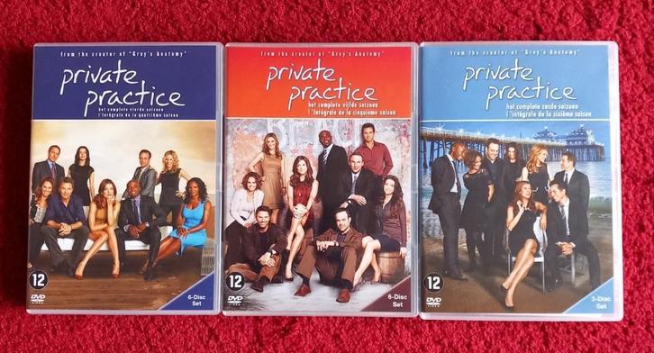 Private Practice seizoen 4, 5 en 6, Cd's en Dvd's, Dvd's | Tv en Series, Zo goed als nieuw, Drama, Alle leeftijden, Ophalen of Verzenden
