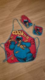 Cookiemonster Kinderschort Set, Huis en Inrichting, Keuken | Textiel, Ophalen, Gebruikt, Schort