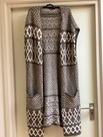DIDI, mouwloos lang vest, mt L, grijs, Kleding | Dames, Verzenden, Zo goed als nieuw, Grijs