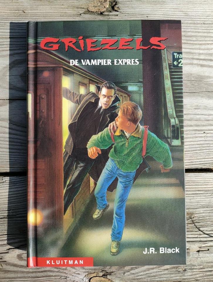 Griezels De Vampier Expres J.R. Black Spannend Jeugdboek, Boeken, Kinderboeken | Jeugd | 10 tot 12 jaar, Zo goed als nieuw, Fictie